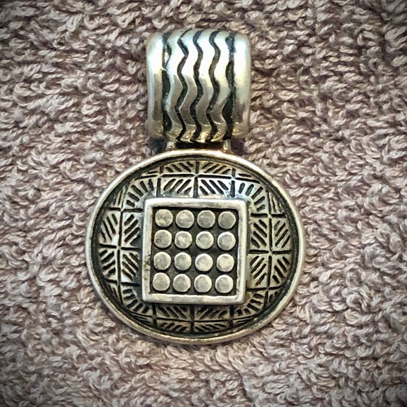 Vintage Thailand Sterling Silver 925 Artisan Pendant - Picture 1 of 5